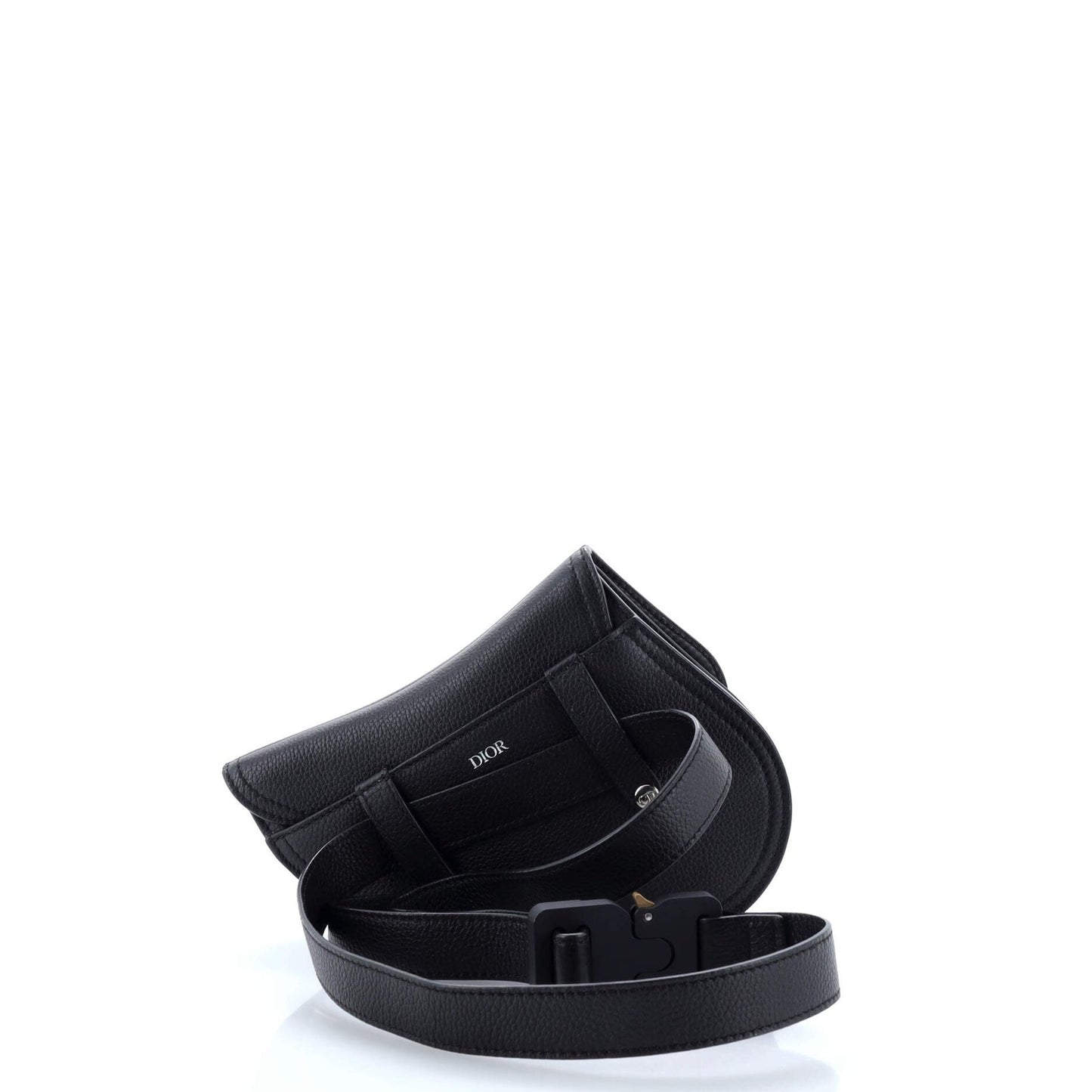 Christian Dior Saddle Belt Bag Leather Mini