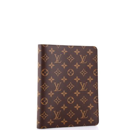 Louis Vuitton Desk Agenda Cover Monogram Canvas