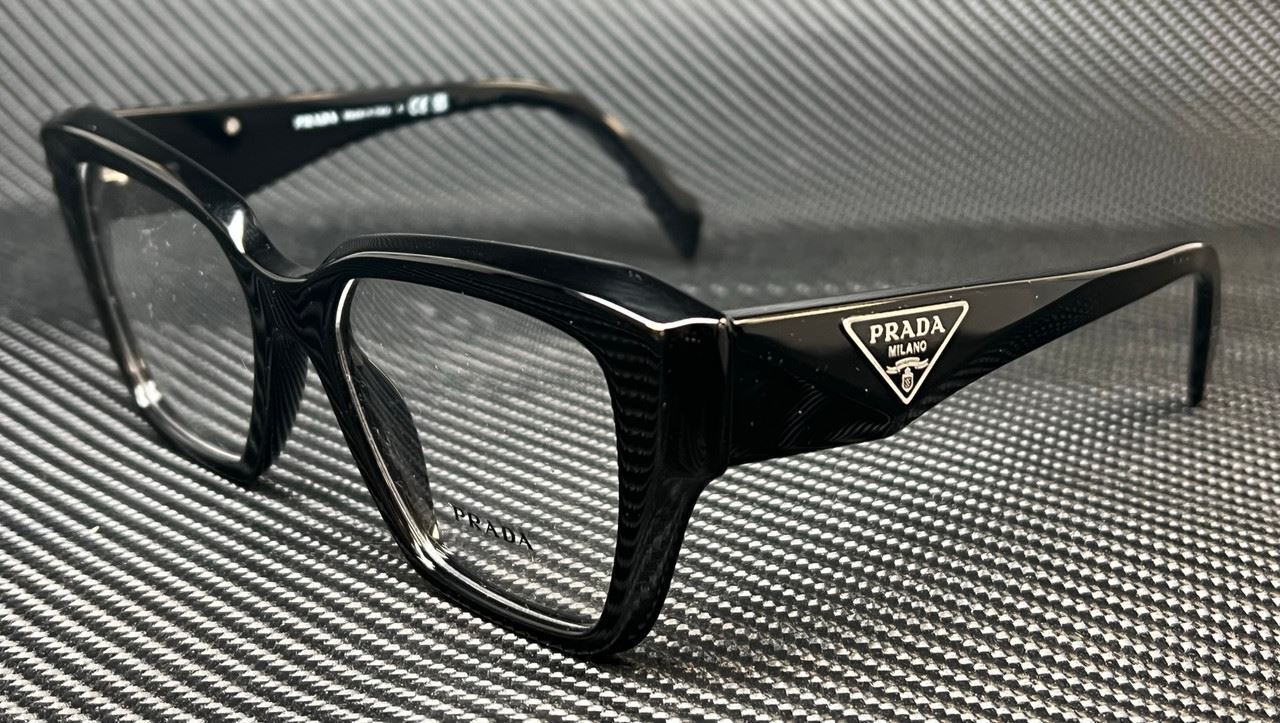 PRADA PR 09ZV 1AB1O1 Black Women's 51 mm