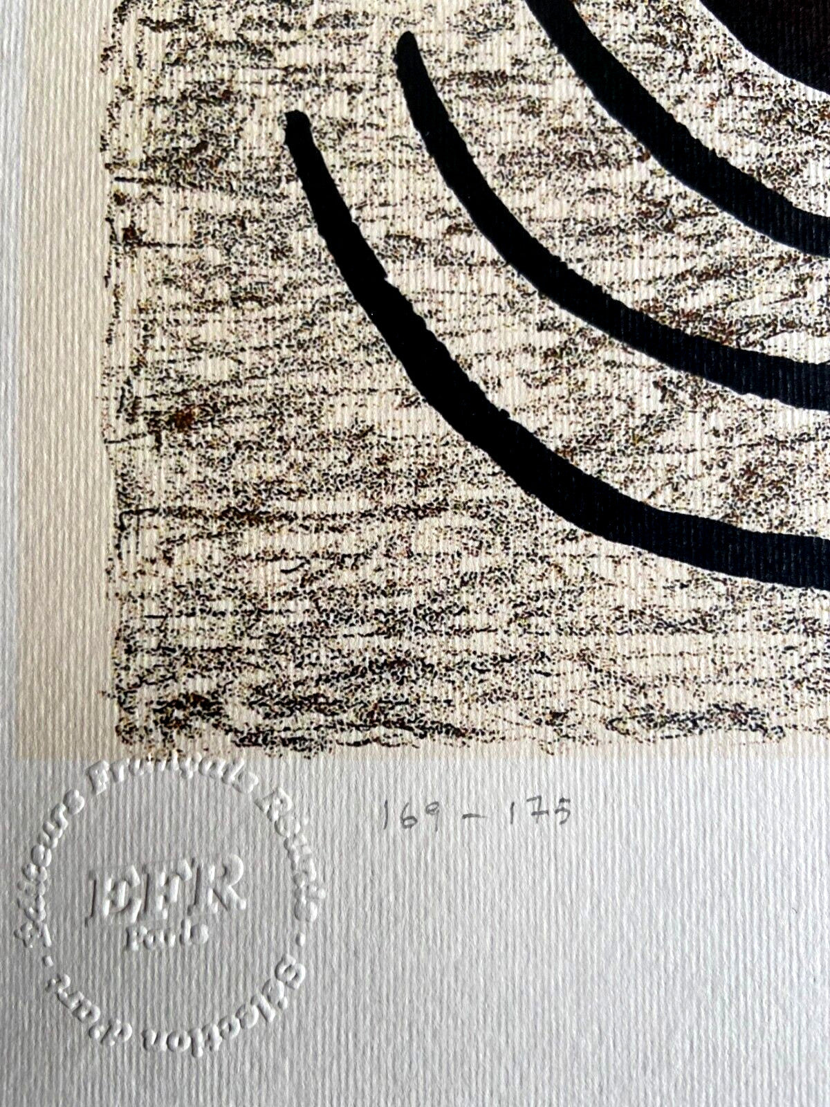 Sonia Delaunay Lithograph Coa Signed Stamped Numbered By Hand 175 Ex