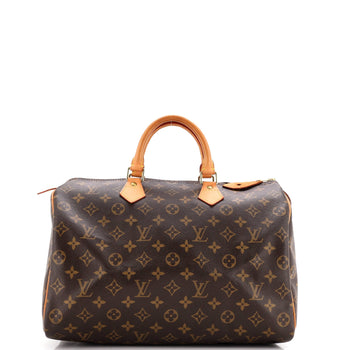 Louis Vuitton Speedy Handbag Monogram Canvas 35