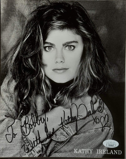 Kathy Ireland Autographed 8X10 Celebrity Photo