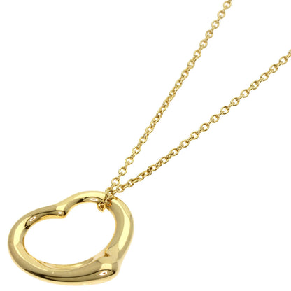 Tiffany&Co.   Necklace Open Heart K18 Yellow Gold