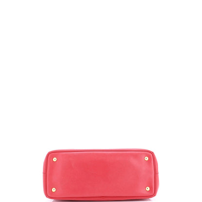 Prada Double Zip Lux Tote Saffiano Leather Large