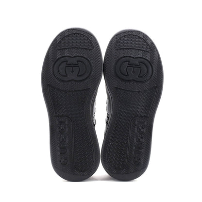 Gucci Chunky B Sneakers Gg Embossed Perforated Leather