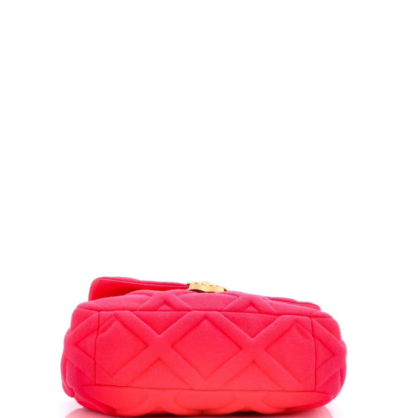 Chanel 19 Flap Bag Quilted Jersey Medium