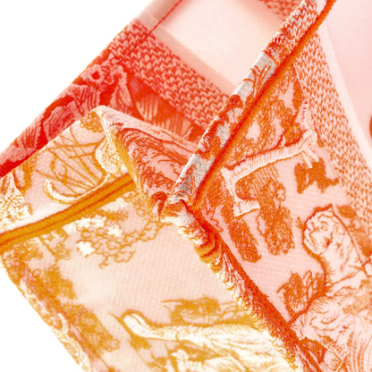 Medium Christian Dior Book Tote Embroidered Canvas