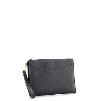 Louis Vuitton Pochette Melanie Monogram Empreinte Leather Mm