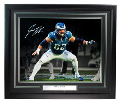 Jason Kelce Signed/Auto 16X20 Photo Philadelphia
