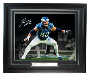 Jason Kelce Signed/Auto 16X20 Photo Philadelphia