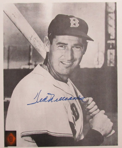 Ted Williams Hof Signed/Autographed 11X14 B/W Photo Boston Red Sox Twf 198578