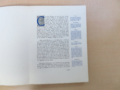 Eloge De La Folie By Erasmus Pierre Mesnard With Etchings By Pierre Yves Tremois