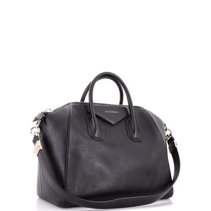 Givenchy Antigona Bag Leather And Kenya Metal Medium