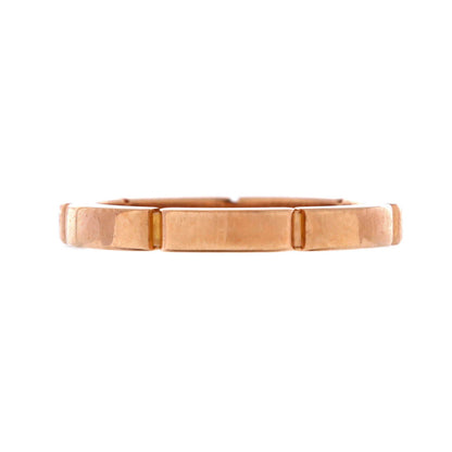 Cartier Maillon Panthere Band Ring 18K Rose Gold With 4 Diamonds
