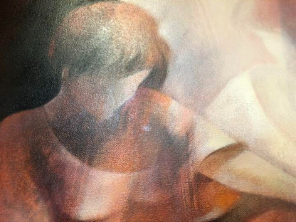 Henryk Kinski (Poland) Original Oil Painting On Canvas F25  Dreamlike Female