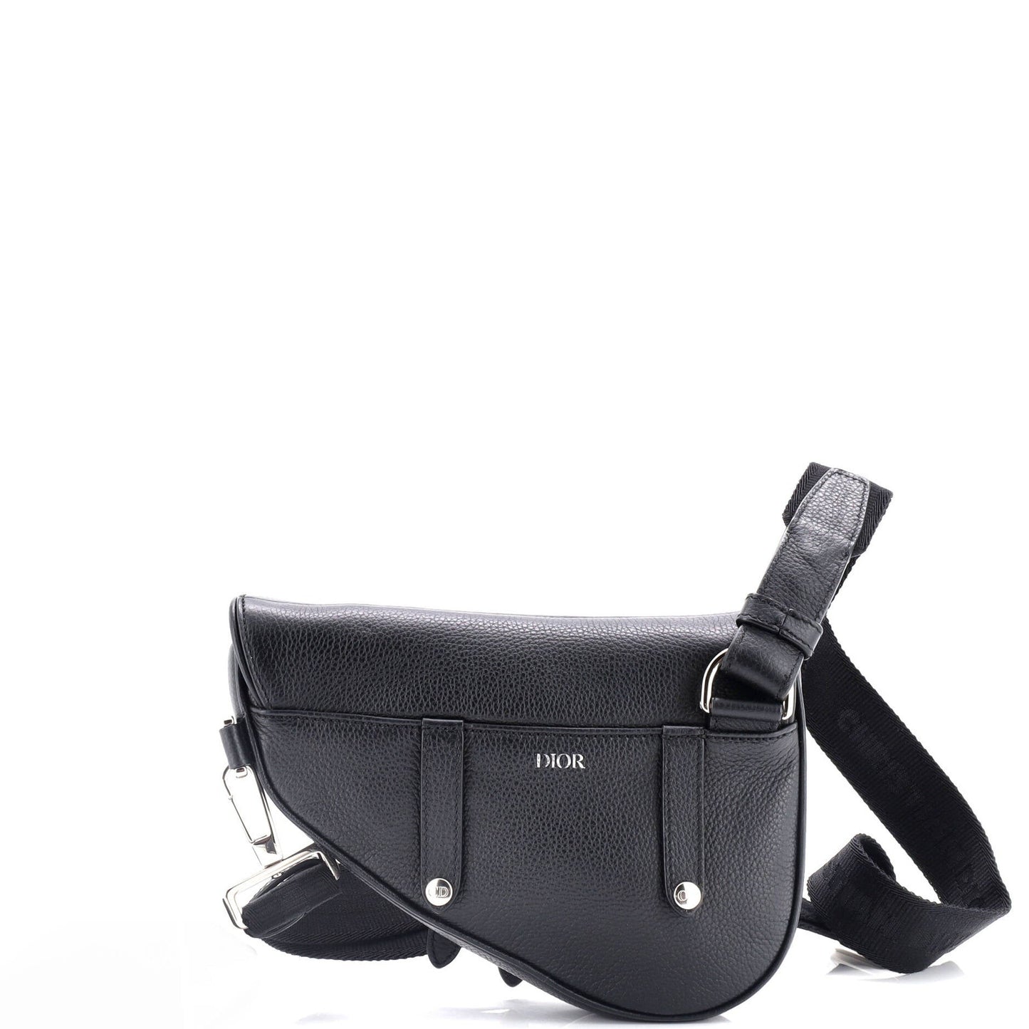 Christian Dior Saddle Crossbody Bag Leather Mini