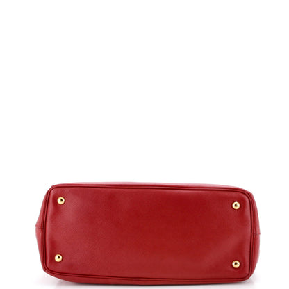 Prada Double Zip Lux Tote Saffiano Leather Large