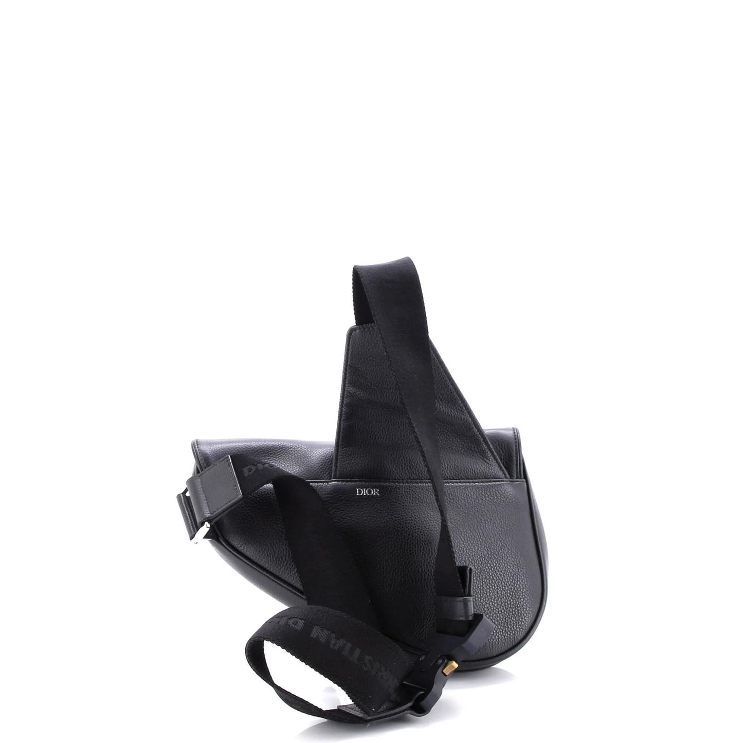 Christian Dior Saddle Crossbody Bag Leather