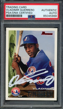 Vladimir Guerrero Montreal Expos Autographed 1995