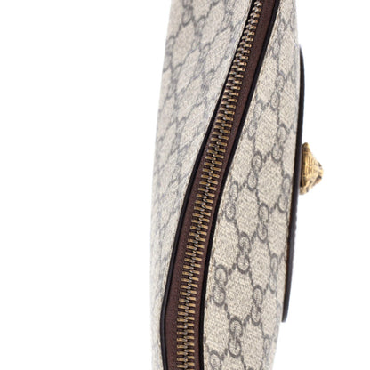 Gucci Neo Vintage Wristlet Pouch Gg Coated Canvas