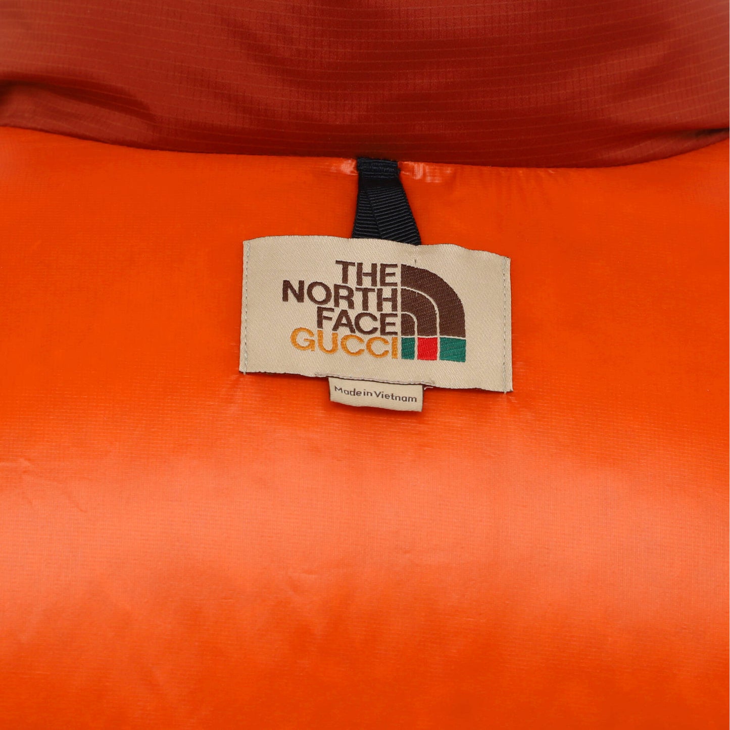 Gucci X The North Face Men'S Graphic Print Puffer Vest Quilted Polyamide