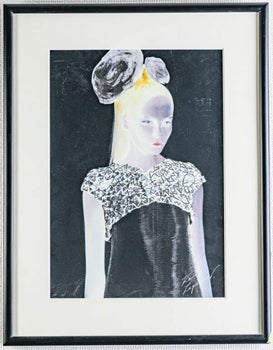 Chanel Karl Lagerfeld Rare Original Serigraph Special Exhibition Not For Sale