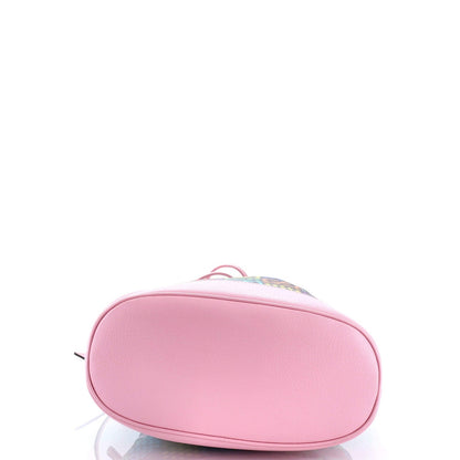 Gucci Bucket Bag Psychedelic Print Gg Coated Canvas Medium