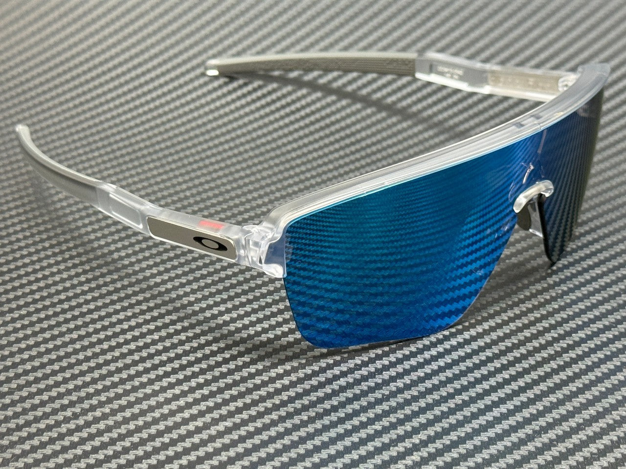 OAKLEY OO9415 05 Matte Clear Prizm Sapphire Men's 65 mm Sunglasses