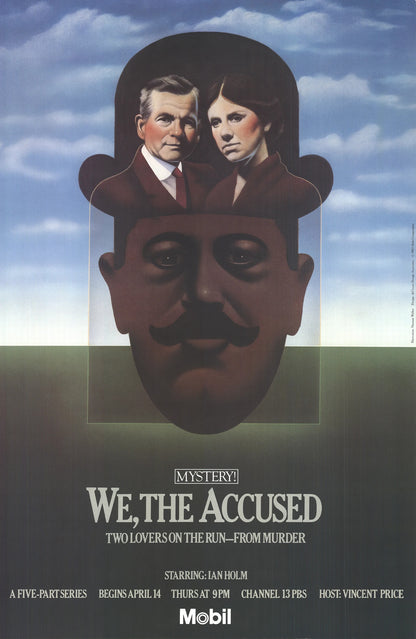 Norman Walker We, The Accused " Offset Lithograph Contemporary