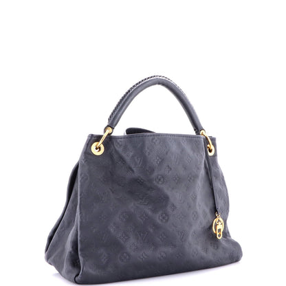 Louis Vuitton Artsy Handbag Monogram Empreinte Leather Mm