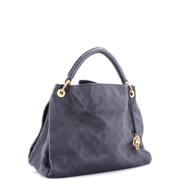 Louis Vuitton Artsy Handbag Monogram Empreinte Leather Mm