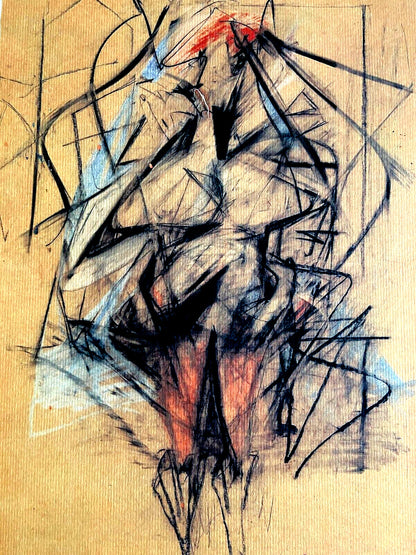 Willem De Kooning Lithograph Guggenheim Museum Numbered Signed Op Mark Rothko