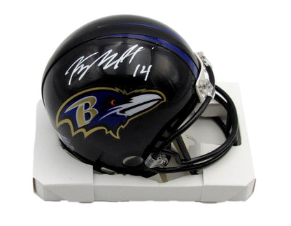 Kyle Hamilton Signed Speed Mini Football Helmet Baltimore Ravens Beckett 171415