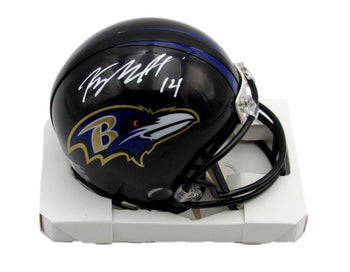 Kyle Hamilton Signed Speed Mini Football Helmet Baltimore Ravens Beckett 171415