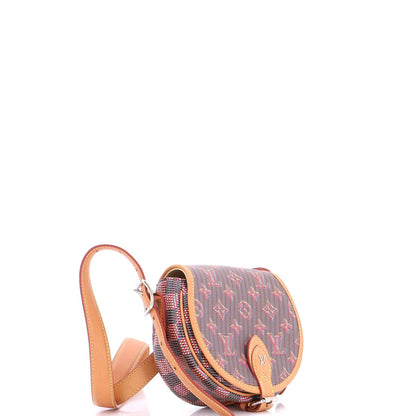 Louis Vuitton Tambourin Nm Handbag Damier Monogram Lv Pop Canvas