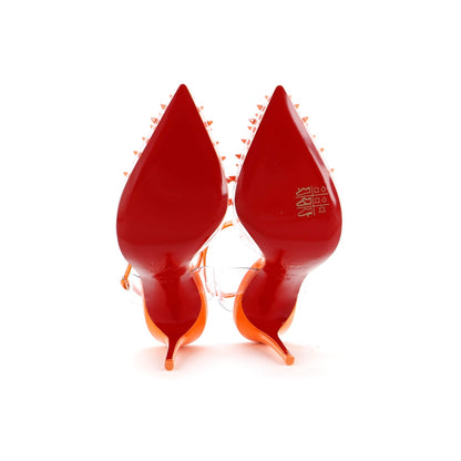 Christian Louboutin Women'S Spikoo Pumps Pvc 100