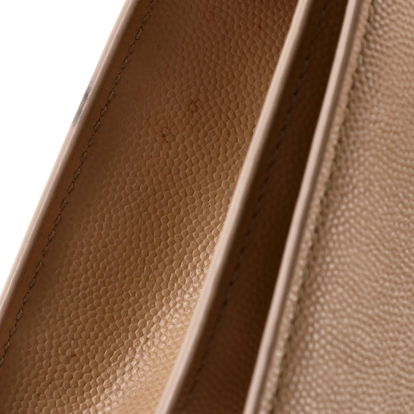 Saint Laurent Classic Monogram Crossbody Bag Grainy Leather Small