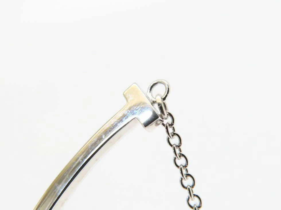 Tiffany & Co. 60011677 T Smile Small Necklace K18Wg