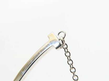 Tiffany & Co. 60011677 T Smile Small Necklace K18Wg