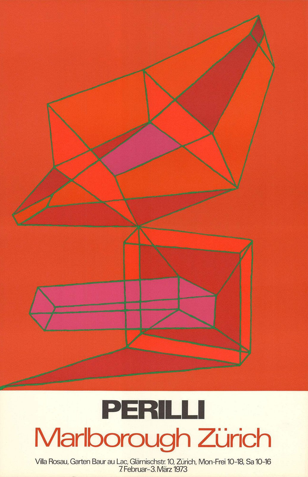 Achille Perilli Marlborough Zurich " Lithograph Contemporary