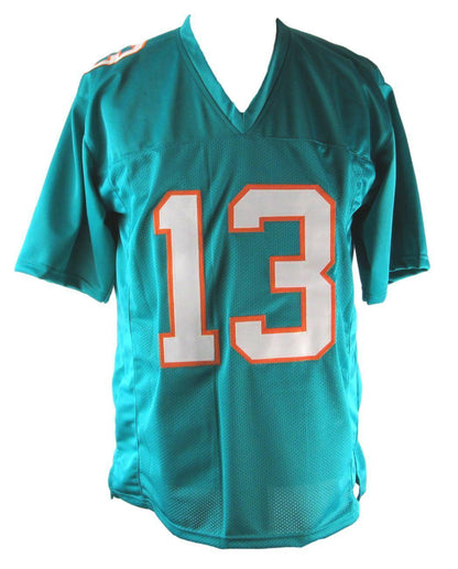 Dan Marino Hof Signed/Auto Miami Dolphins Custom Football Jersey Jsa 165343