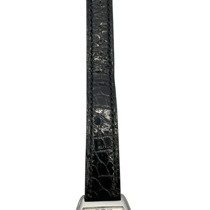Franck Muller Tonneau Curvex 1752Bqz Silver Ss/Leather Strap Quartz