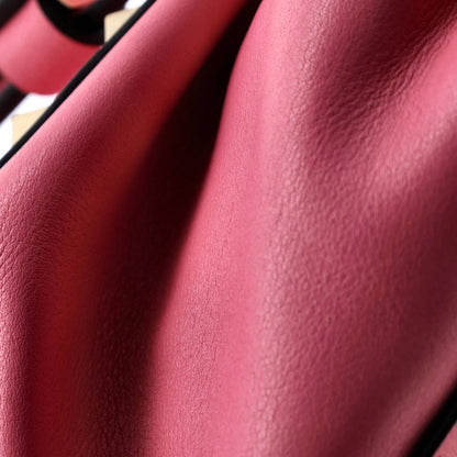 Valentino Garavani Rockstud Flip Lock Flap Bag Leather Mini