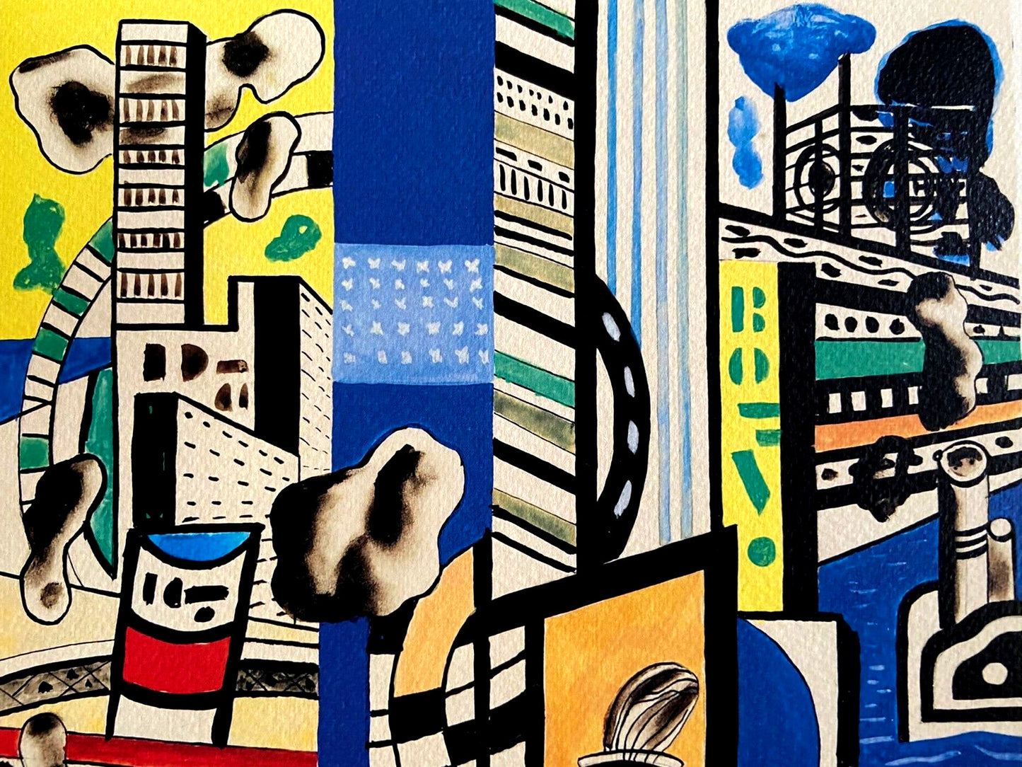 Fernand Lger Lithograph Coa Moma Museum Numbered By Hand Signed Limited