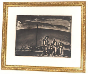 Georges Rouault 1922 Original Etching & Aquatint, Miserere #9, Ltd 425 Route