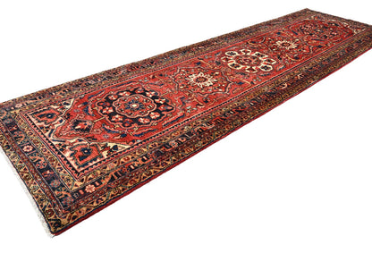 3'6X11'9 Oriental Runner Rug Floral Geometric Farmhouse Carpet