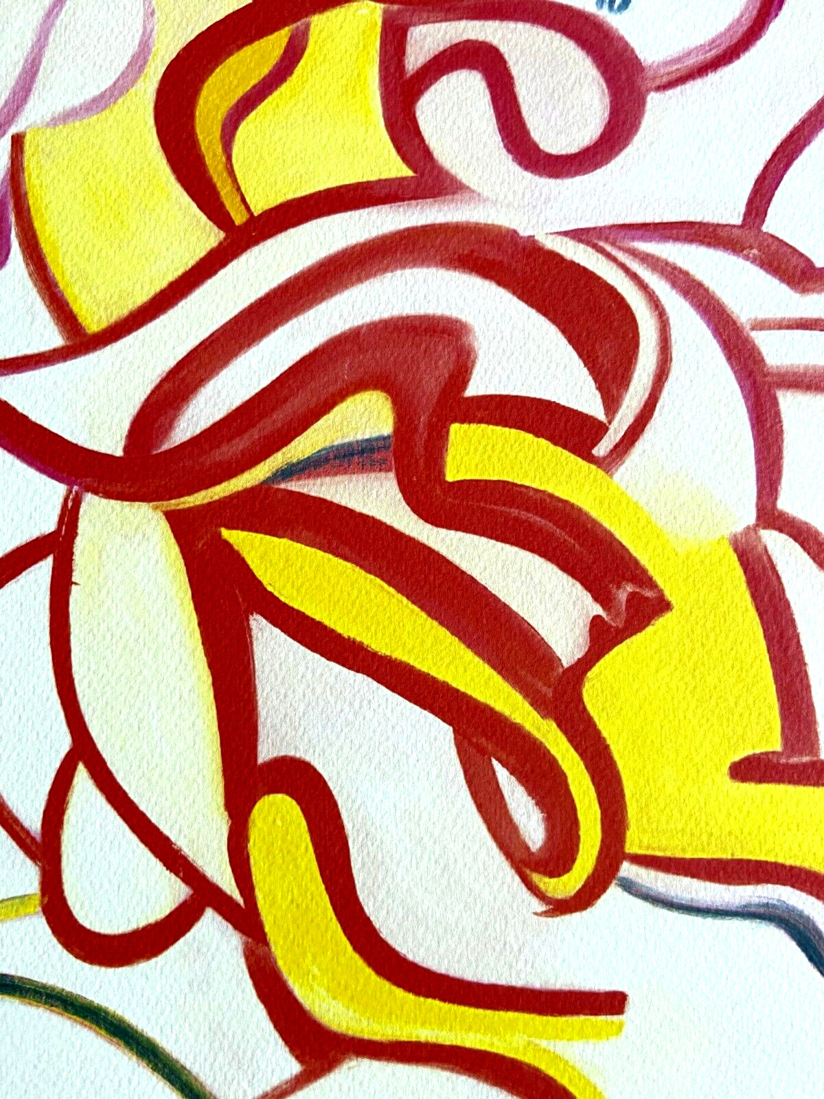 Willem De Kooning Lithograph Guggenheim Museum