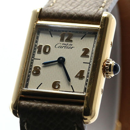 Cartier Must Tank Sm Vermeil W1008354