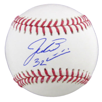 Jacob Misiorowski Signed/Auto Oml Baseball Milwaukee Brewers Prova  200924