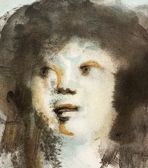 Leonor Fini Lithograph Tete Bleue Signed Ed.140/150 Framed Box Included